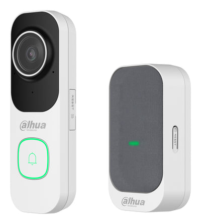 Dahua VDKP01-WG Vídeo Doorbell Wi-Fi 4M White DB41AW + Doorbell Wi-Fi Grey DS1AG — image 1