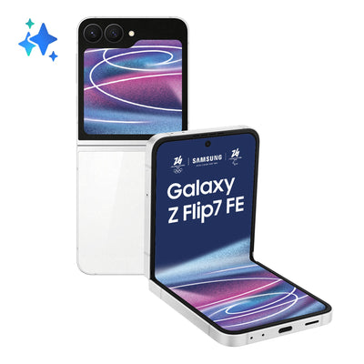 Samsung Smartphone Galaxy Z FLIP7 Fe F761B 5G Dual SIM 8GB RAM 256GB - White — image 1