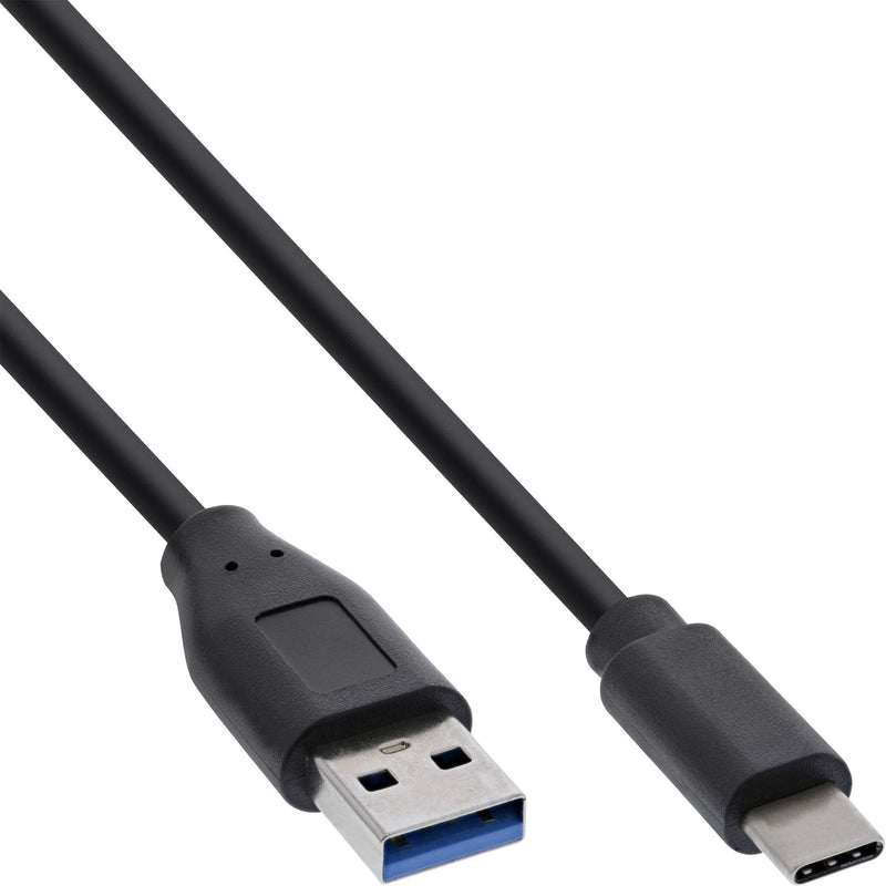Inline Cable USB 3.2, Type-c Male a Male Black 1,5M