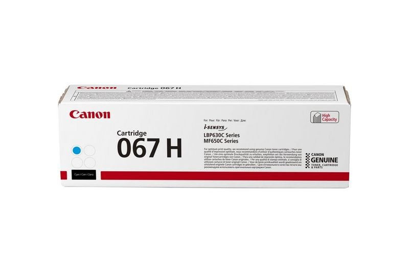 Canon 067H Cyan Genuine Toner - 5105C002