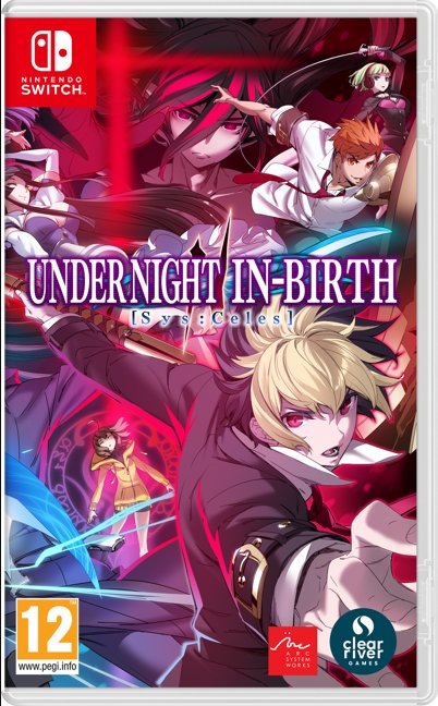 Set Under Night In-birth Ii Sys:celestch Switch — image 1