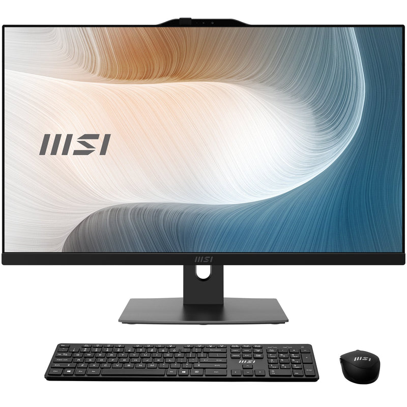 MSI Keyboard German - Modern AM242P 1M-1848AT All-in-one Black 23.8 (60,5CM) FHD Display, Intel Core 3 100U, 8