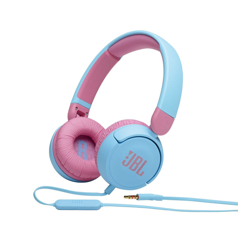 Jbl Headphones Infantiles JR310 With Microphone Jack 3.5 Azules And Rosas