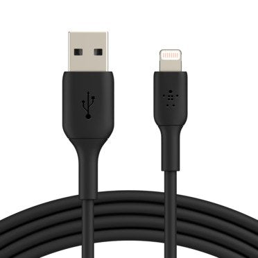 Belkin CAA001BT2MBK Cable Connector Lightning 2M Black