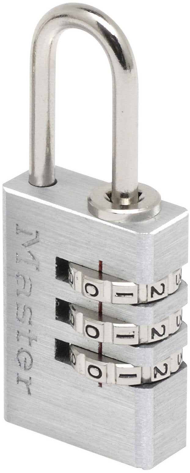 Padlock Combinación Master Lock Fabricada Soporte Acero Aluminium 7620EURDCC
