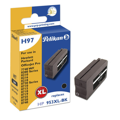 Pelikan Cartridge HP H97 L0S70AE HP953XL Black Remanufactured — image 1