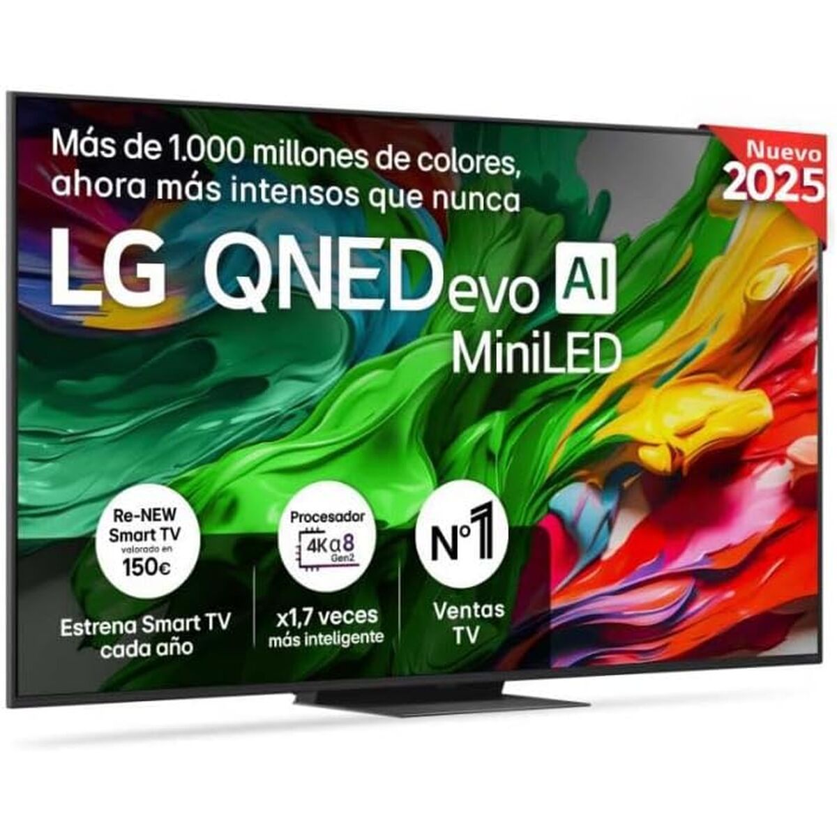 Lg Smart Tv Lg 75Qned86A6A  75 75" 4K Ultra Hd Led Hdr Lcd Amd Freesync Qned (Refurbished A)