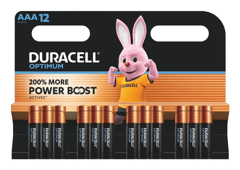Duracell Optimum 200 Battery Alcalina Aaa LR03 BLISTER*12