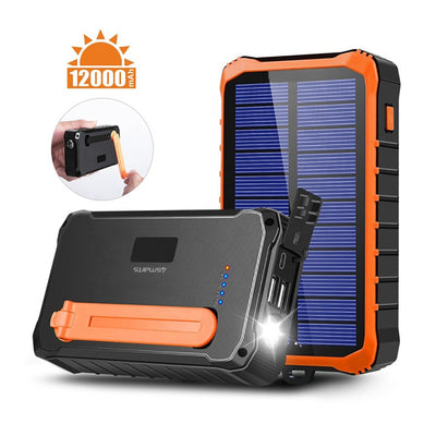 4SMARTS Solar Powerbank Prepper 12000MAH — image 1