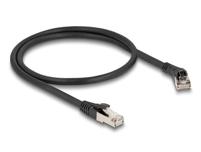 Delock RJ45 Network Cable CAT.8.1 S/FTP Male 45° Nach Rechts Angular — image 1