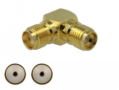 Delock 89964 Adapter Sma Female a Sma Female 90° 3GHZ — image 1