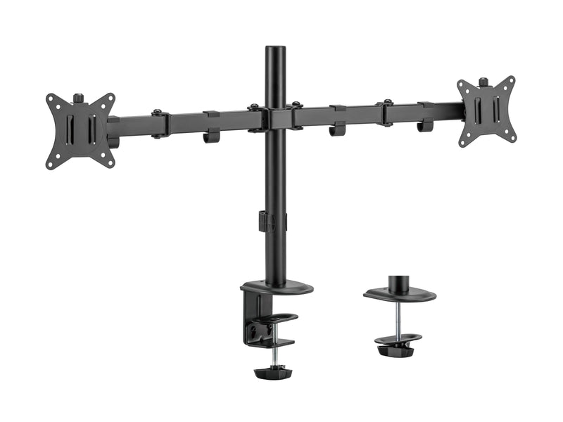 Equip 650157 Stand 2 Monitores 81,3CM 17-32 9KG Black Desk