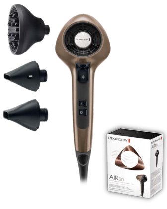 Remington Hair Dryer Hair D7777 1800W Bronze — image 1