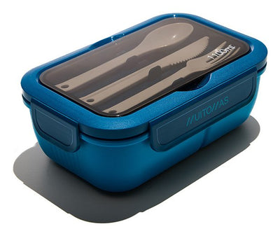 Muitomas Lunch Box Lunchboxsbl Táper 1,1 L Plastic Blue 1 Pieces — image 1