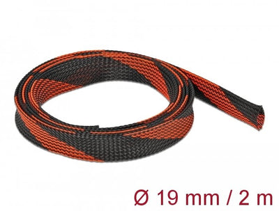 Delock 20743 Pasacables Black Red — image 1