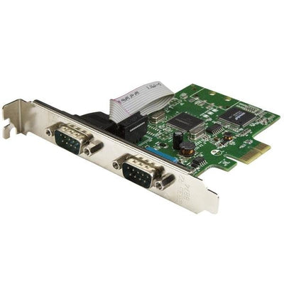 Card Serie Pci Express 2 Accs Ports DB9 RS232 Uart 16C1050 — image 1