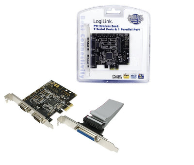 Logilink Card Pci Serie 2X + 1X Parallelo — image 1