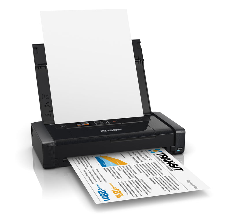 Epson Printer Workforce WF-100W 5760 X 1440 DPI A4 Wi-Fi Esc/P-r, Black Cyan Magenta Yellow 5760 X 1440 Dpi, 1
