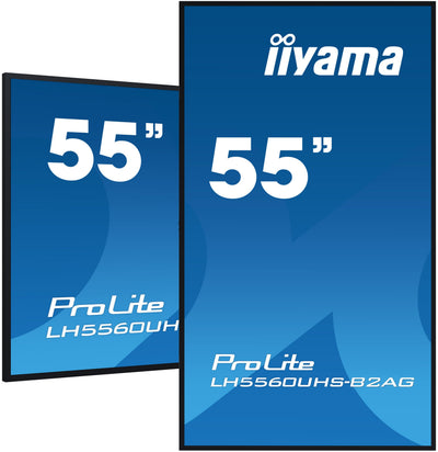 Iiyama Monitor Ds LH5560UHS 139CM VA 24 7 55'' 3840X2160 3x HDMI 2x USB 2.0 — image 1