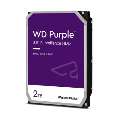 Western Digital Drive 2TB Purple Surveillance 3.5 SATA 6GB — image 1