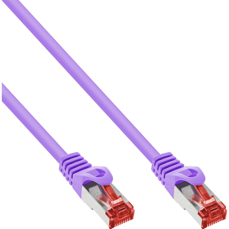 Inline® Network Cable S/FTP Pimf CAT.6 250MHZ Pvc Cobre Purple 7.5M