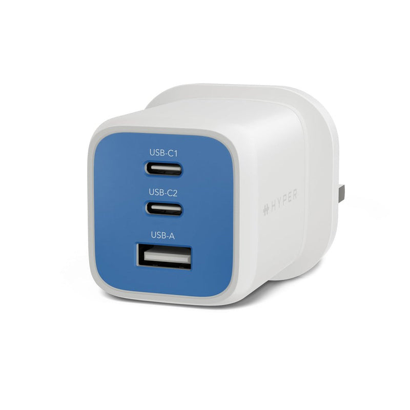Targus Hyperjuice Flex - Power Supply - GaN - 65 Watt - 3 Puntos Connection Output (2 X Usb-c, Usb)