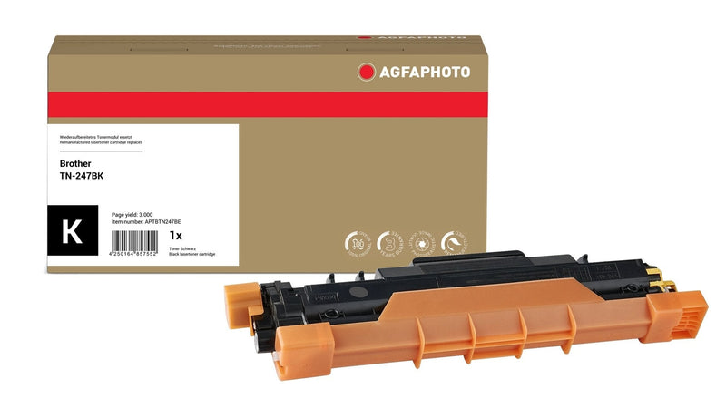 Agfaphoto Toner Compatible Brother TN-247BK Black