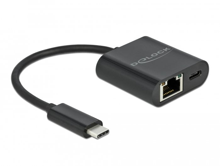 Delock Adapter USB Type-c - Gigabit LAN 10/100/1000Mbps