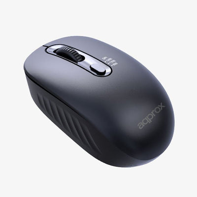 Mouse Optico Wireless 2.4GHZ XM200 800/1200/1600 DPI - Black — image 1
