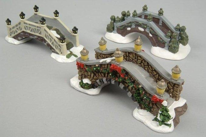 Puente Poliresina Decoración Indoor Modelos Surtidos