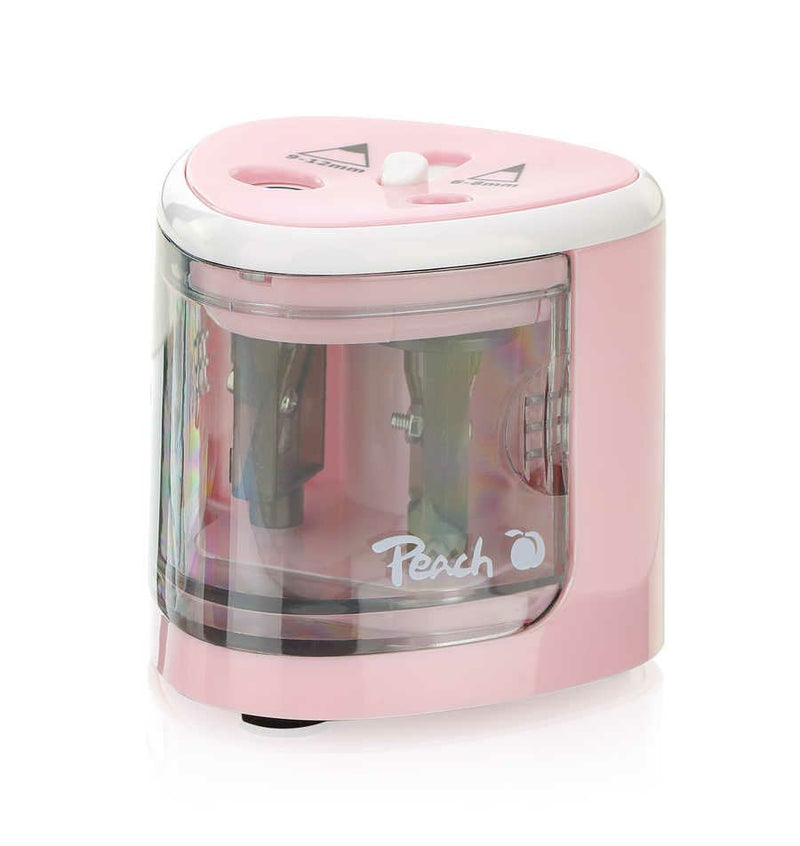 Peach Sacapuntas Eléctrico PO102 Pink