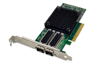 Digitus Network Card Ethernet 25 Gigabit 2 Ports SFP28, Pci Express, Chipset Mellanox — image 1