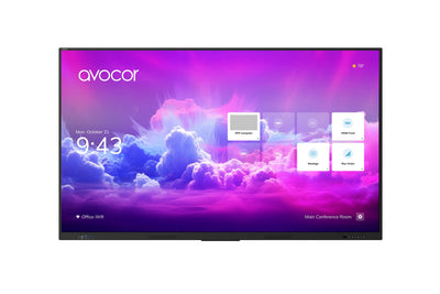 Avocor Digital Signage Whiteboard White Interactive 139,7CM (55) 3840 X 2160 Pixels Screen Touchscreen — image 1