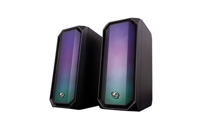 Coolbox Speakers R205 2.0 RGB Black + Controller DG-ALB-R205 — image 1