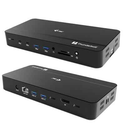 D I-tec TB5 Triple Displayds 2XTB5 1XDP 1X2,5GLAN 1XM.2 Slot 1XAUDIO Mic 2x USB-C GEN2 2x USB-A GEN2 2x USB 2. — image 1