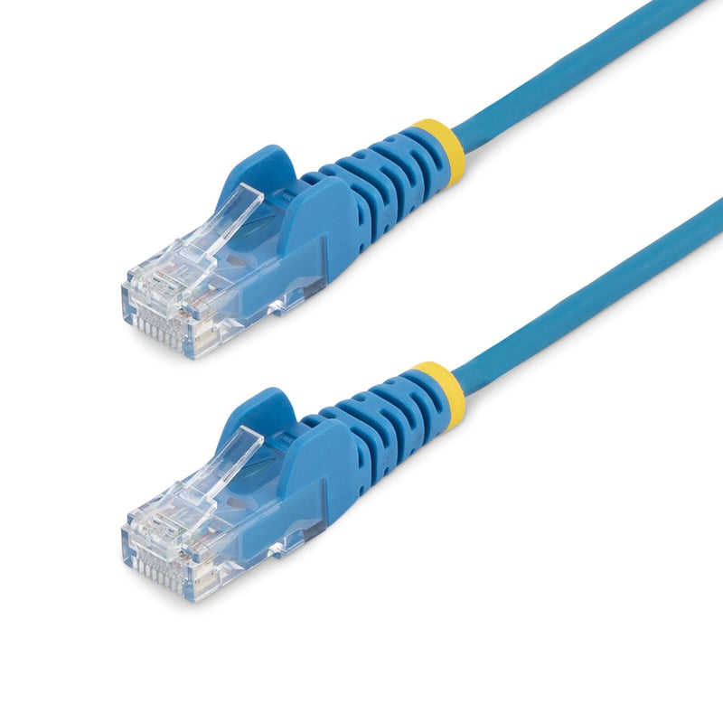StarTech.com 50CM Slim Lszh CAT.6 Ethernet Cable 10 Gigabit Snagless RJ45 100W PoE Patch Cord CAT.6 10GBE UTP