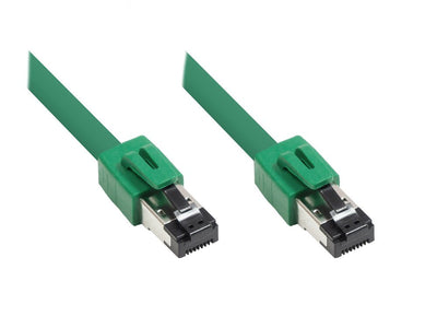 Good Connections Rns® Network Cable CAT.8.1, S FTP, Pimf, Halogenfrei (lszh), 2000MHZ, 40GBIT S, Green 7,5M, ® — image 1
