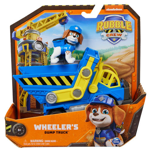 Spin Master Rubble & Crew - Vehículo Construcción Camión Volquete With Figure Wheeler, Vehículo Toy 6066528 — image 1