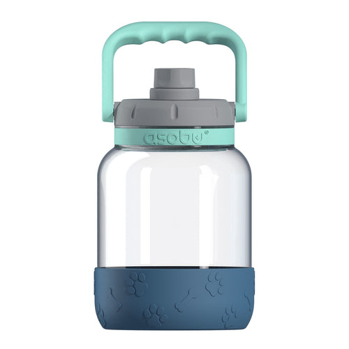 Asobu - The Barkley Dog Bowl - Bottle Tritán 1,5 Liter With Cuenco Perro Blue — image 1