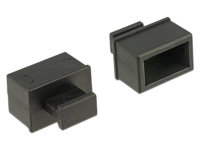 Delock Cover Contra Polvo Slot Sfp With Agarre. 10 Pieces Black — image 1