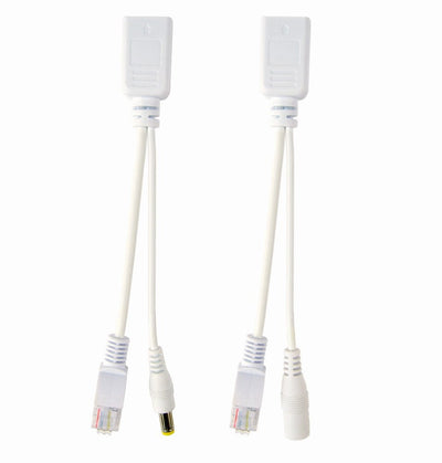 Gembird Kit Adapter PoE Pasivo UTP, 0,15M PP12-PoE-0.15M-W — image 1