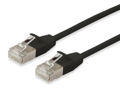 Equip Network Cable CAT.6A F/FTP 2x RJ45 3.00M Sw Slim Lszh — image 1