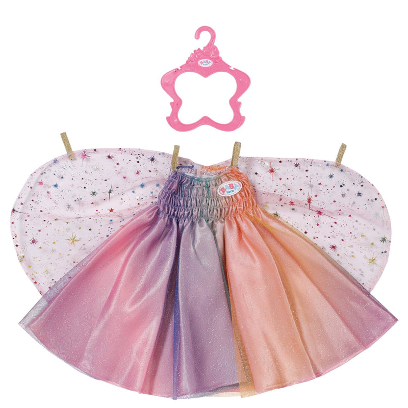 Zapf Creation Baby Born® Vestido Arcoíris 43CM, Accesorios Muñecas 836132