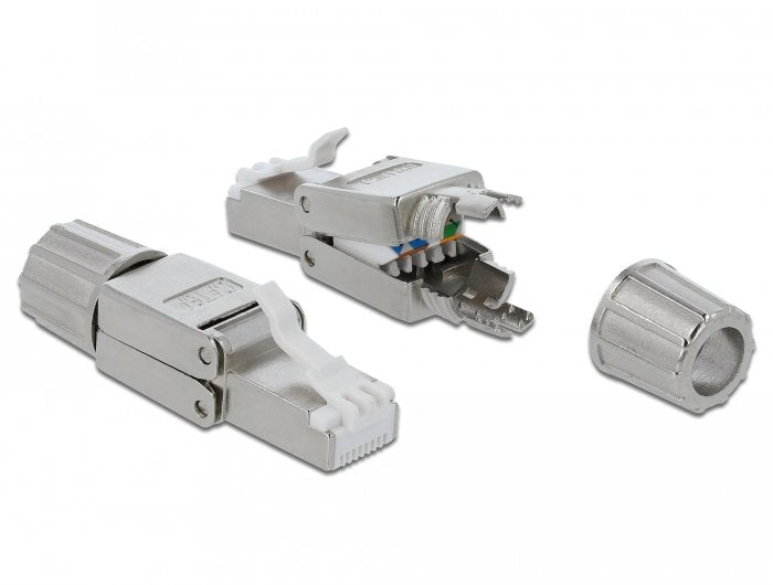 Delock RJ45 Male CAT.6A STP Sin Herramientas