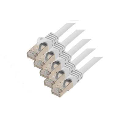 S-conn CAT.7 S/FTP 0.5M Network Cable White 0,5M CAT.7 S/FTP (s-STP) — image 1