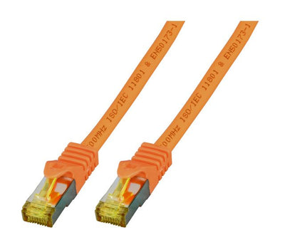 EFB Elektronik MK7001.0,5O Network Cable 0,5M CAT.6A S/FTP (s-STP) Orange — image 1