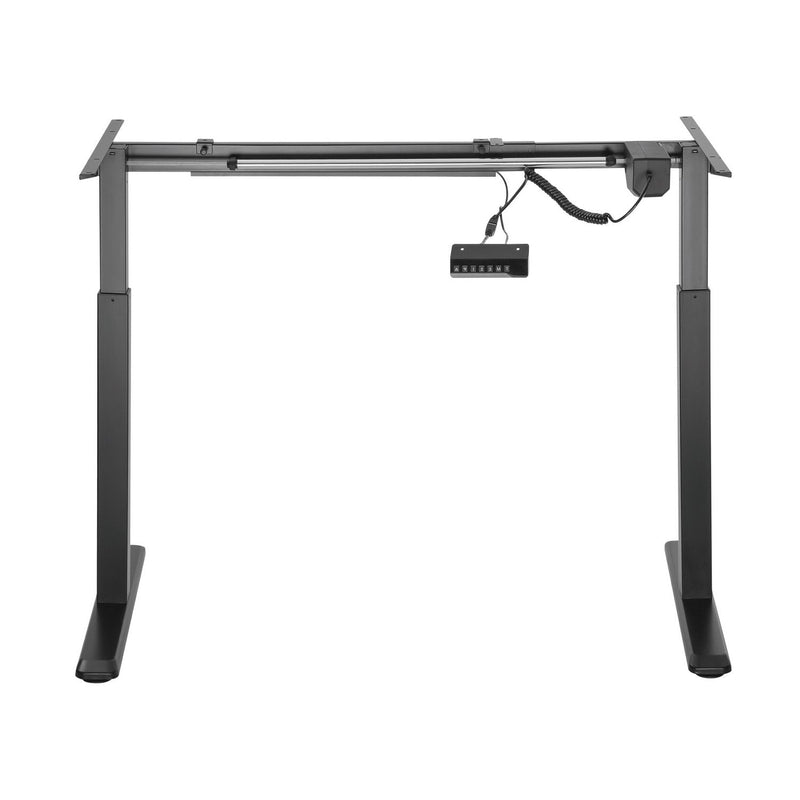 Aisens Bastidor Desk Motorizado - Height Adjustable Panel Control - 80KG - Black