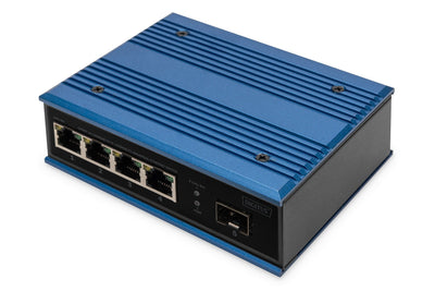 Digitus Switch Ind. 4-PORT 10 100 Blue — image 1