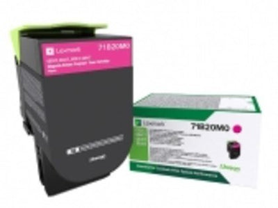 Lexmark Toner 71B20M0 Magenta 2300PG — image 1
