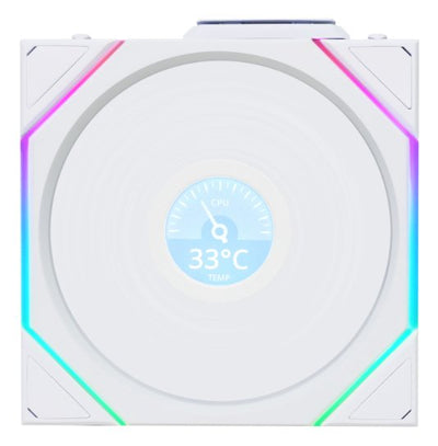 Lian Li Fan 120X120 Unifan Tl-lcd Wireless White — image 1